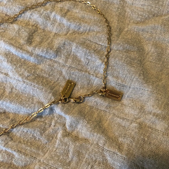 Coach pave circle globe pendant necklace - Picture 6 of 6